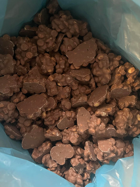 Chocolate Covered Cookie & Fudge Clusters
