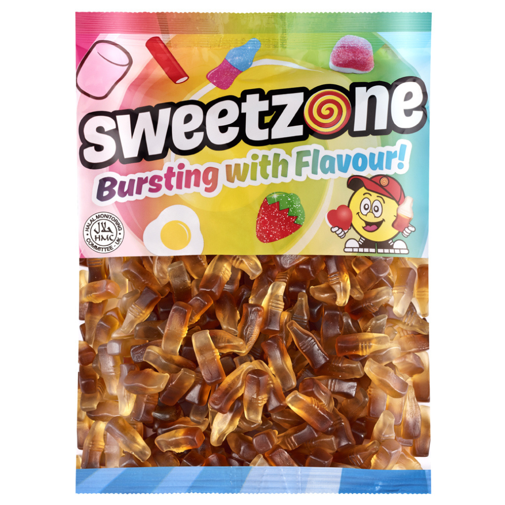 Sweetzone Cola Bottles Bag 1kg