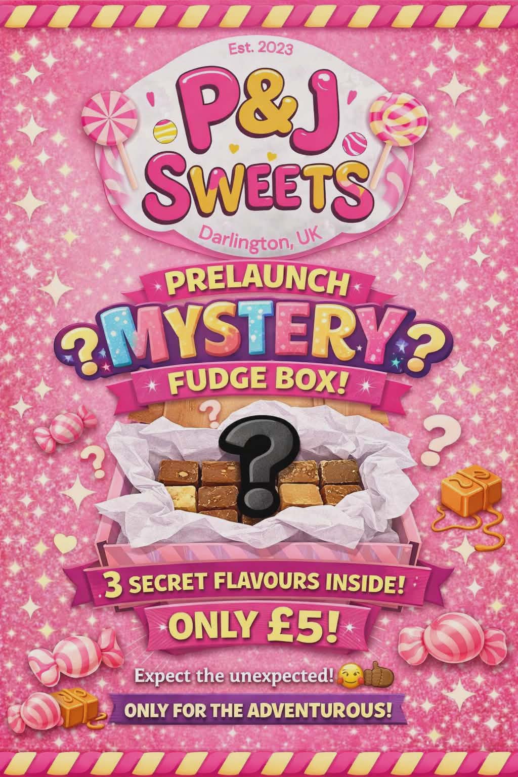 Pre-Launch Mystery Fudge Box