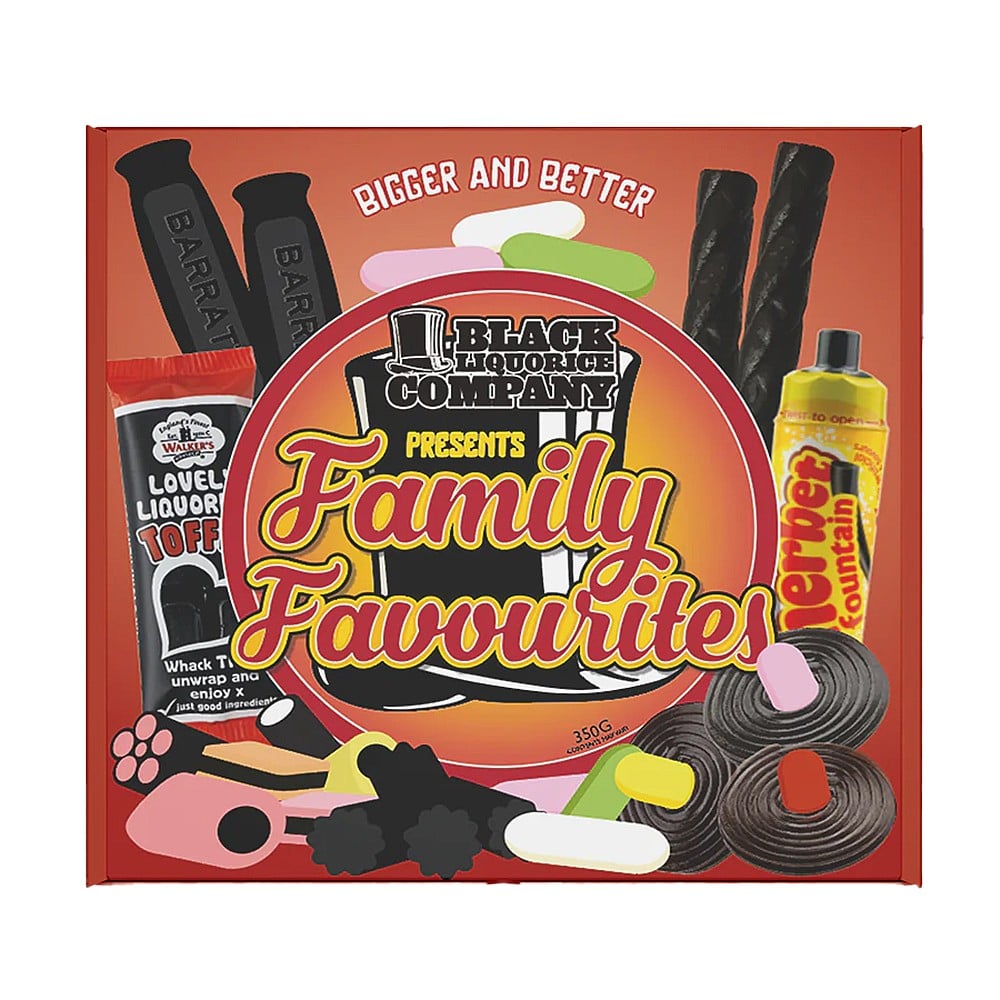 Black Liquorice Company Family Favourites 350g