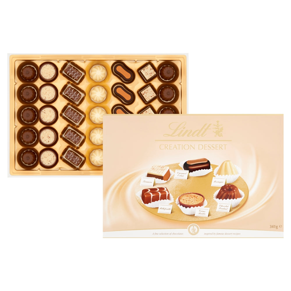 Lindt Creation Dessert Assorted Chocolate Box 341g