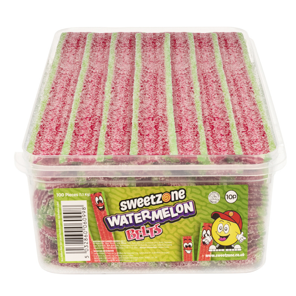 Sweetzone Watermelon Belts Tub 1.1kg