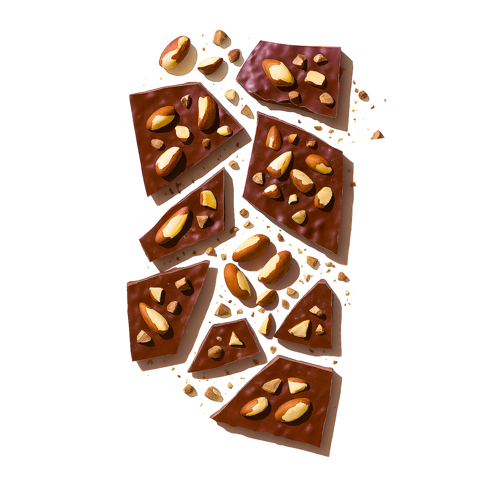 Dirty Cow Brazillionaire Plant Based Chocolate Bar 80g