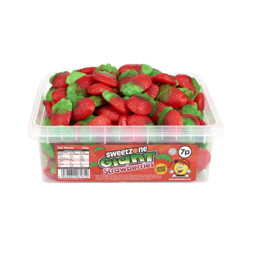 Sweetzone Giant Strawberry Tub 700g