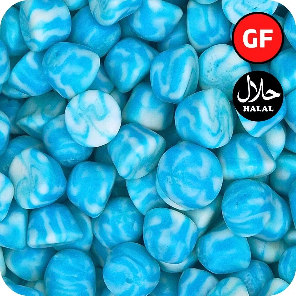 Damel Blue Raspberry Twist Kisses 1kg