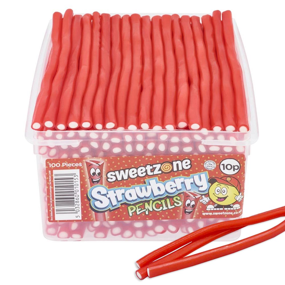Sweetzone Strawberry Pencils 1.1kg