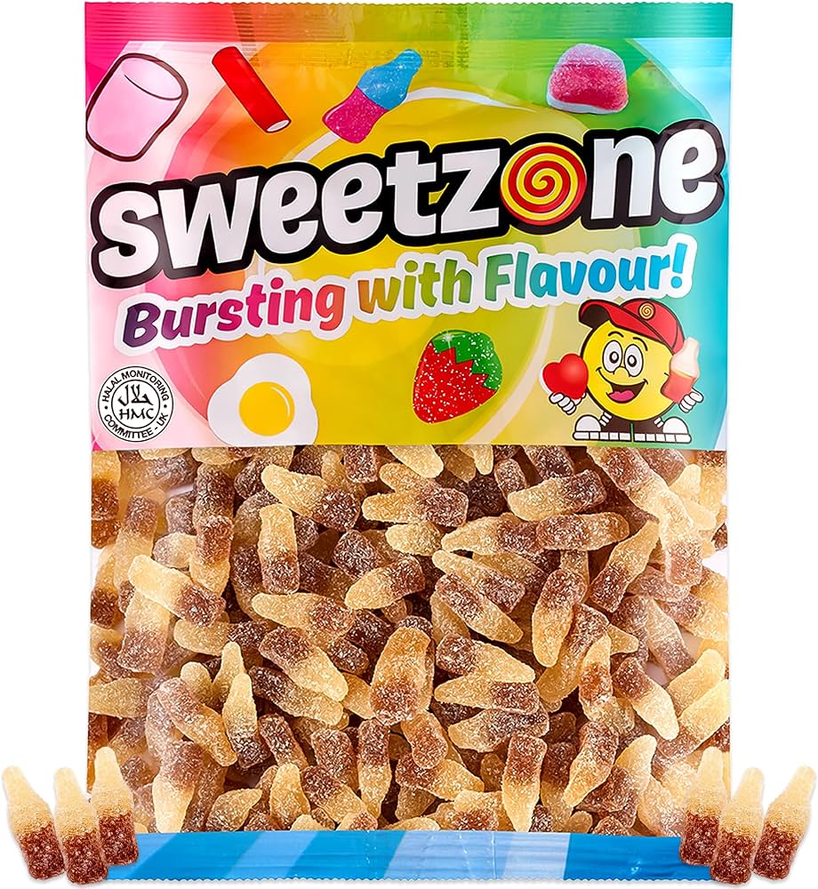 Sweetzone Mini Fizzy Cola Bottles 1kg