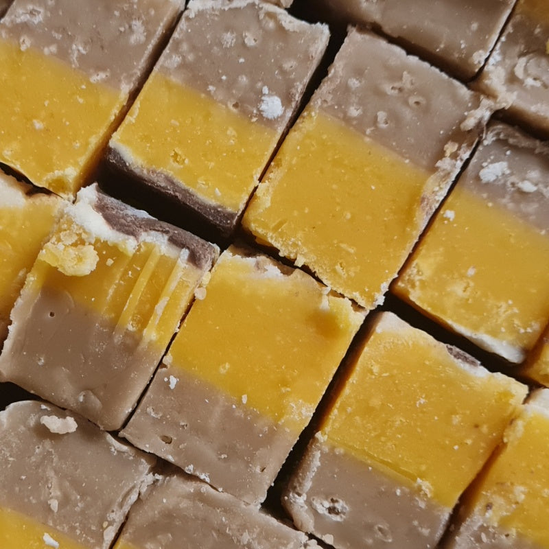 Salted Caramel Cheesecake with Biscoffi fudge