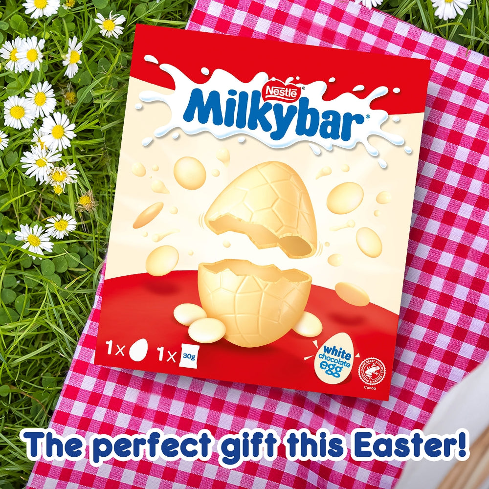 Milkybar White Chocolate Large Easter Egg 180g