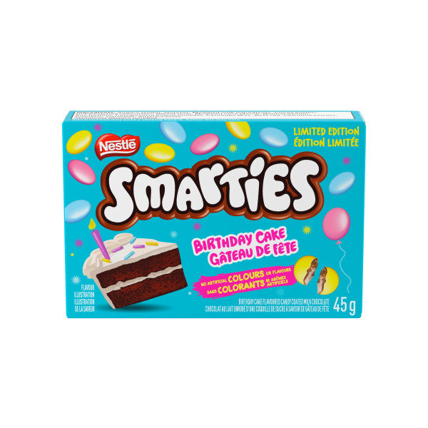 Smarties Birthday Cake (Canada)