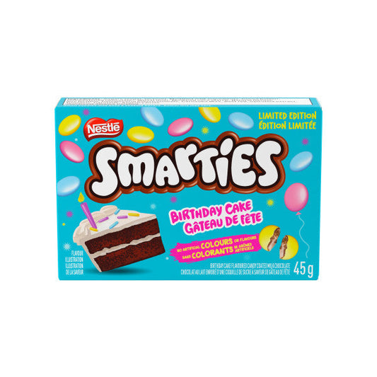 Smarties Birthday Cake (Canada)
