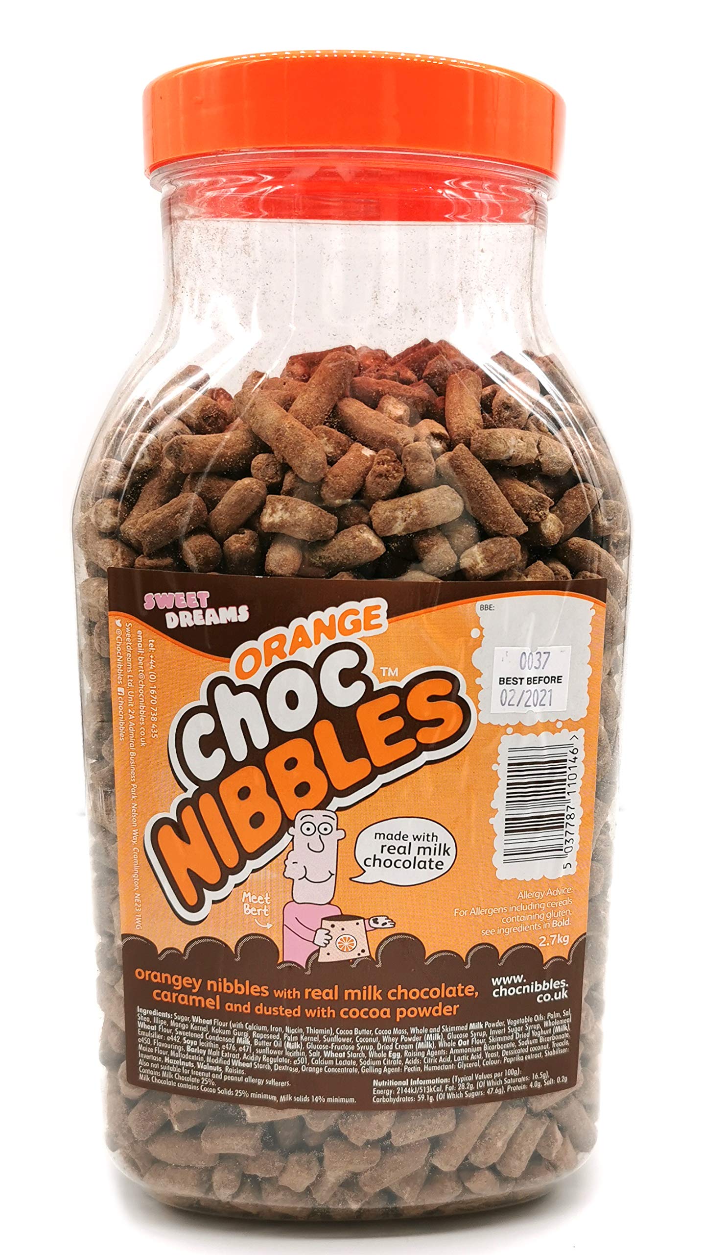 Choc Nibbles - Chocolate Orange