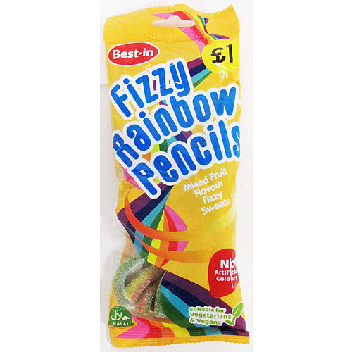B/In Fizzy Rainbow Pencils 160G