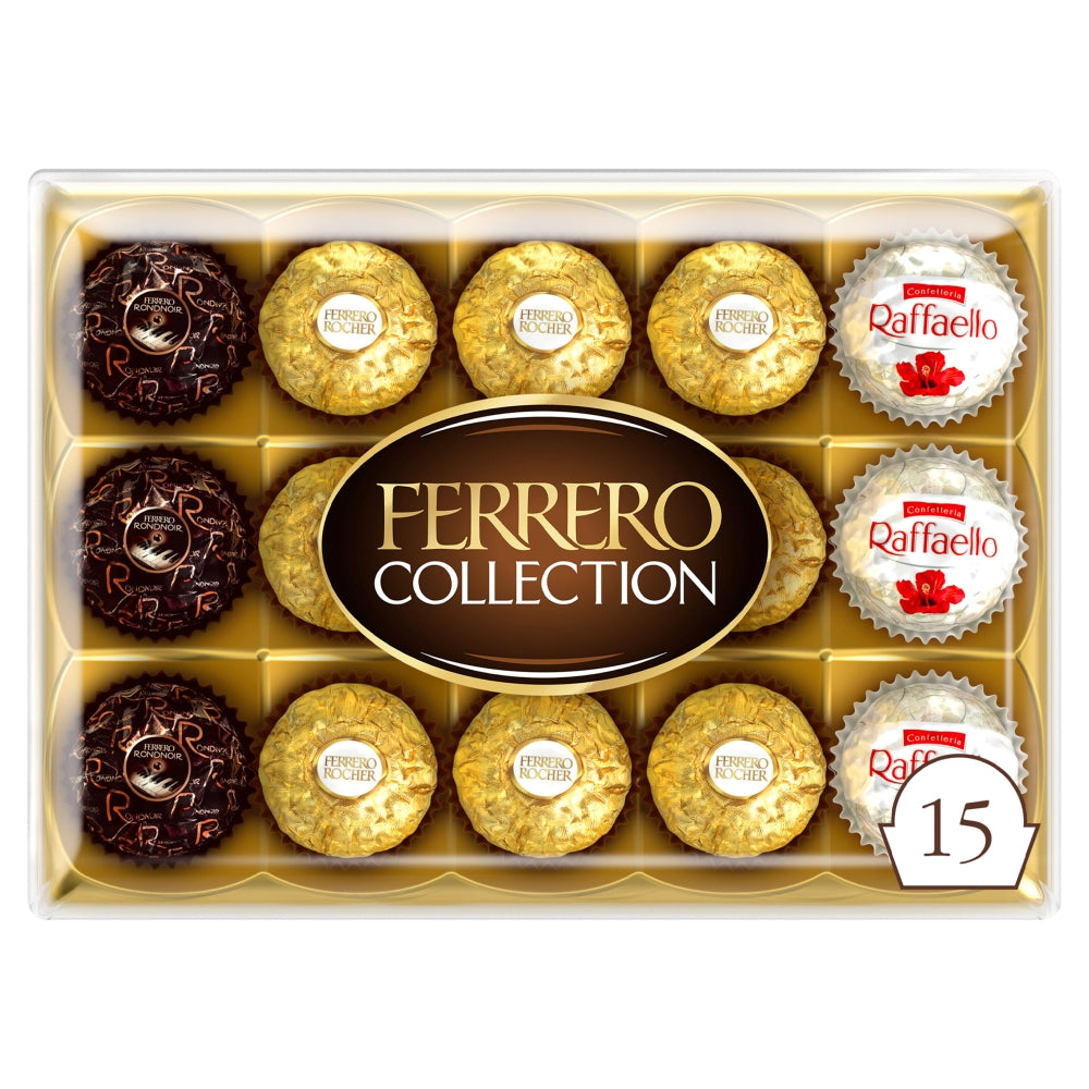 Ferrero Collection Gift Box of Chocolates 15 Pieces Box 172g