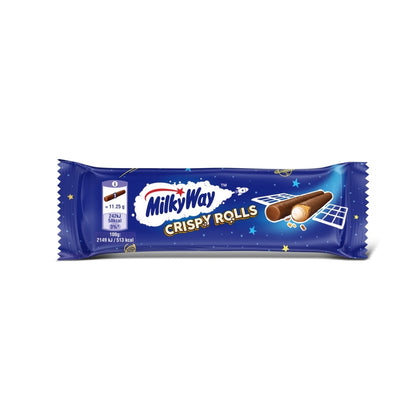 Box of 24 Milky Way Milk Chocolate Crispy Rolls 22.5g