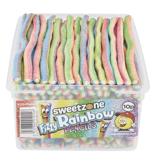 Sweetzone Fizzy Rainbow Pencils 1.1kg