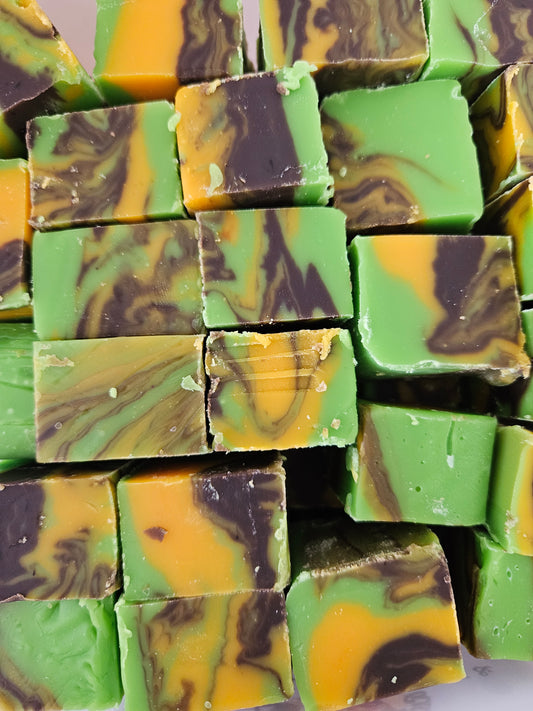 Chocolate, Honey & Pistachio Fudge