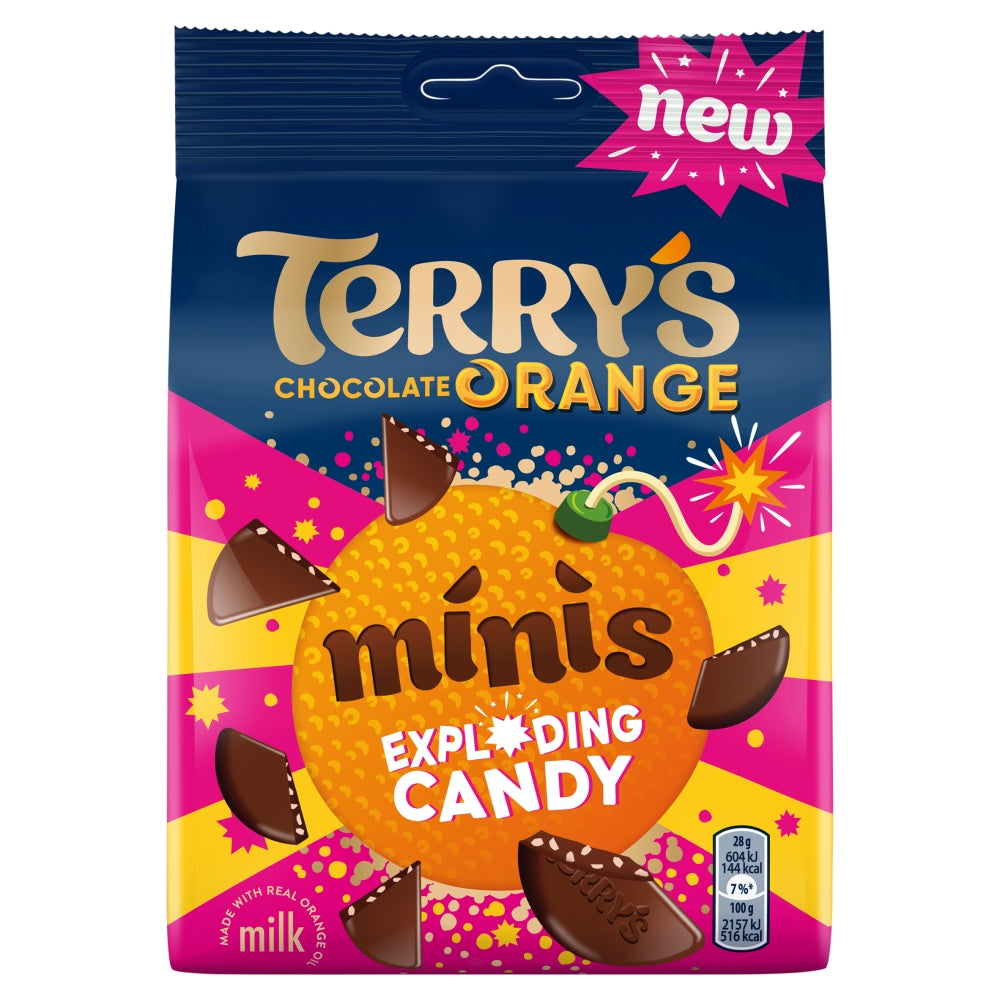 Terry's Chocolate Orange Mini Exploding Candy