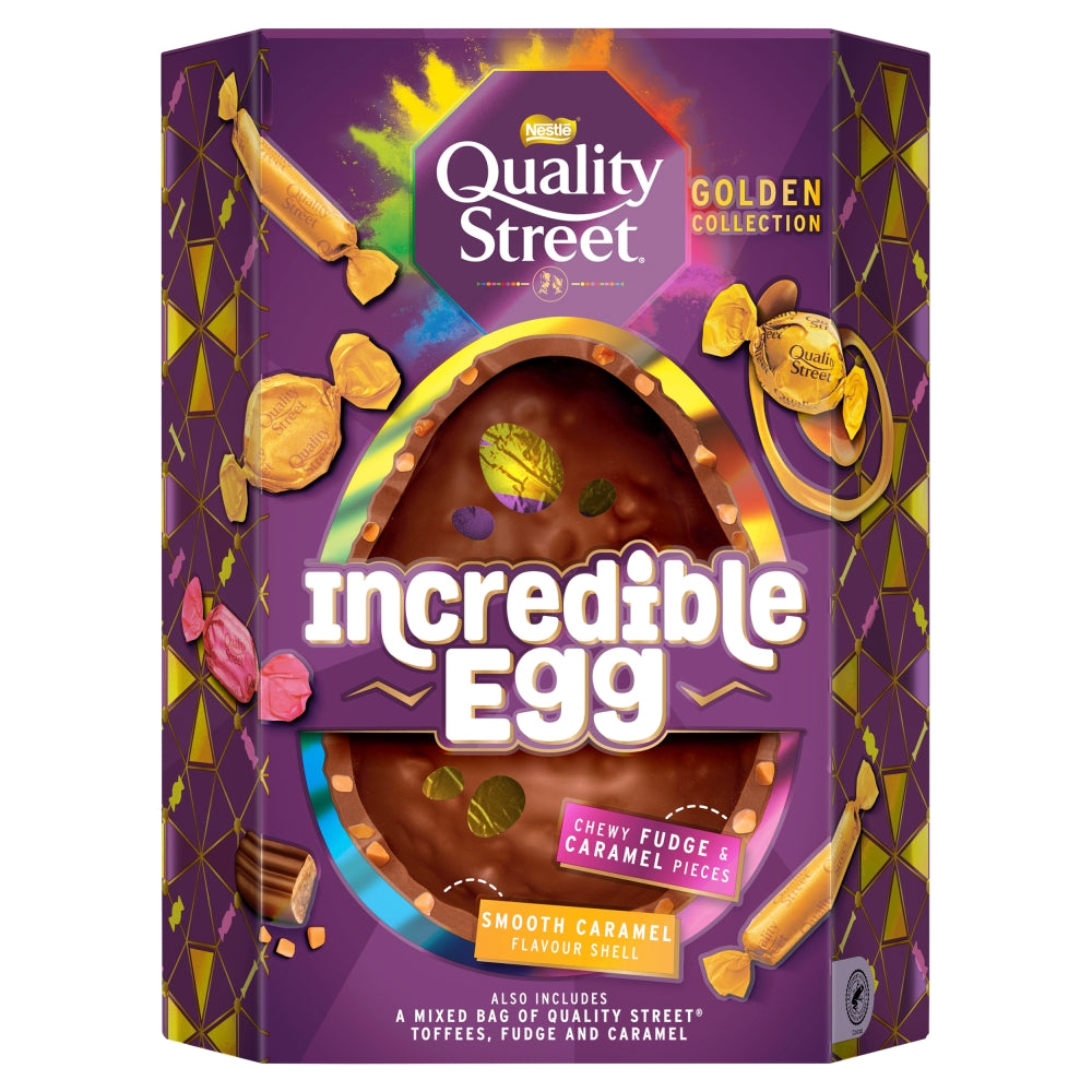 Quality Street Golden Collection Chocolate Incredible Easter Egg 379g