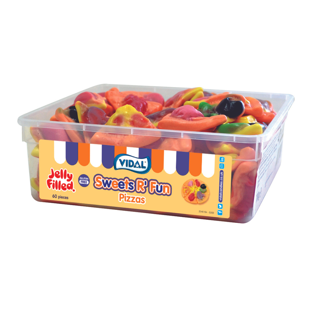 Vidal Jelly Filled Pizza Slices 710g