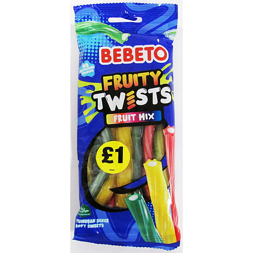 Bebeto Twisted Fruity Pencils 140G