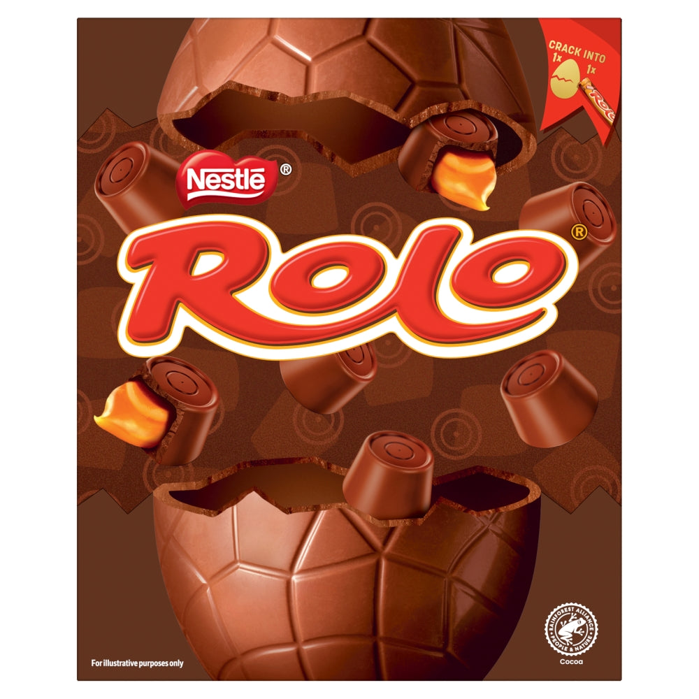 Rolo Milk Chocolate Large Easter Egg 202g