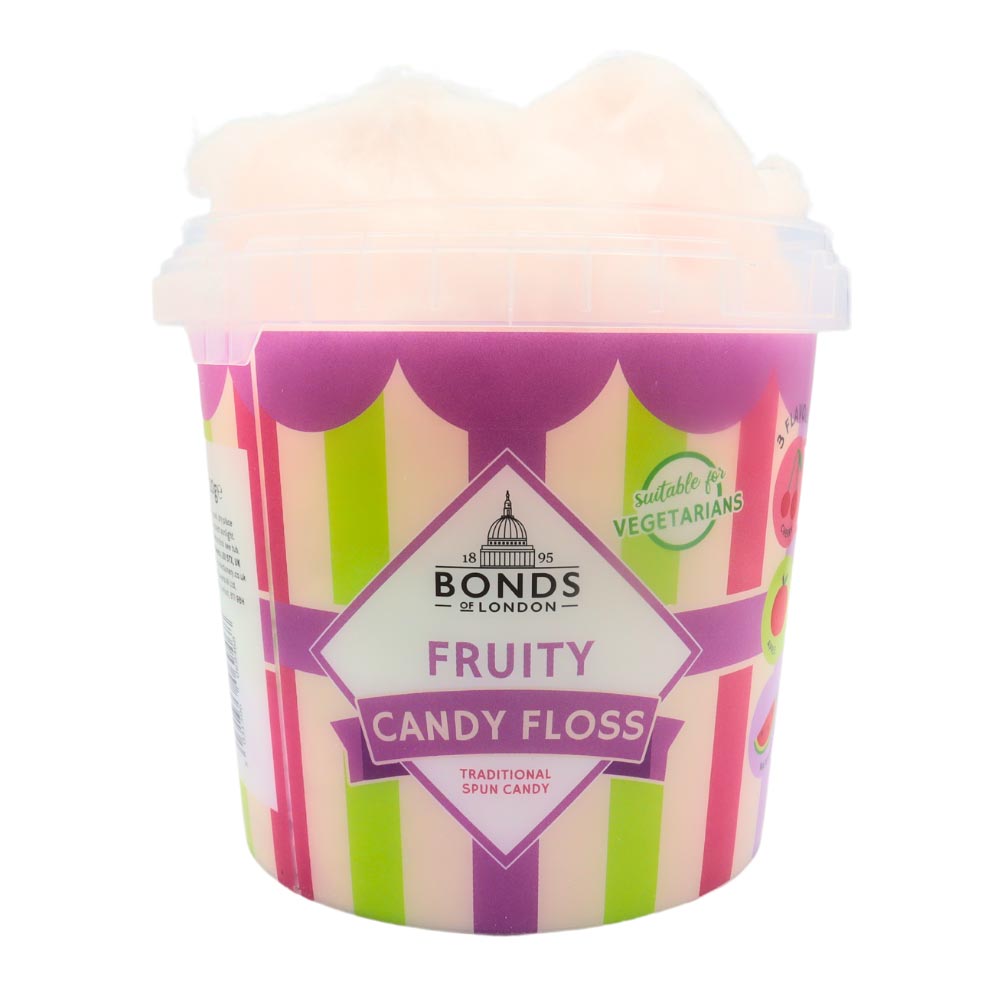 Bonds Fruity Candy Floss Cup 120g