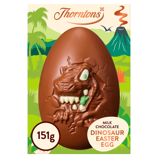 Thorntons Dinosaur Milk Chocolate Easter Egg 151g