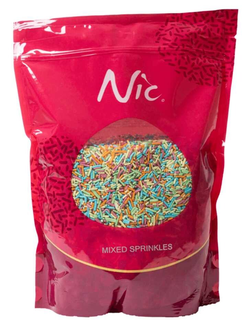 Nic Assorted Sugar Strands 1kg