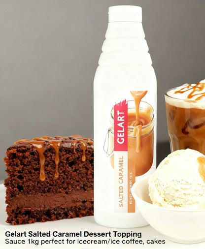 Gelart Salted Caramel Dessert Topping Sauce 1kg