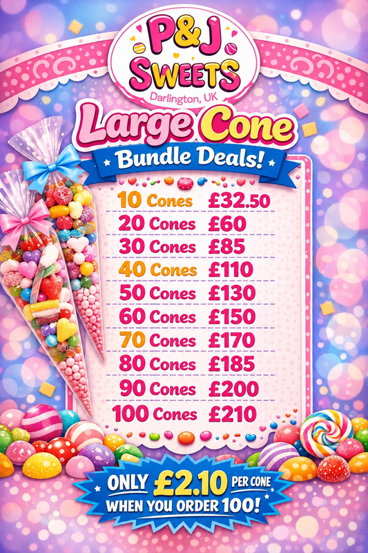 Large Sweet Cone Bundles
