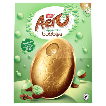 Aero Bubbles Peppermint Milk Chocolate Giant Easter Egg 230g