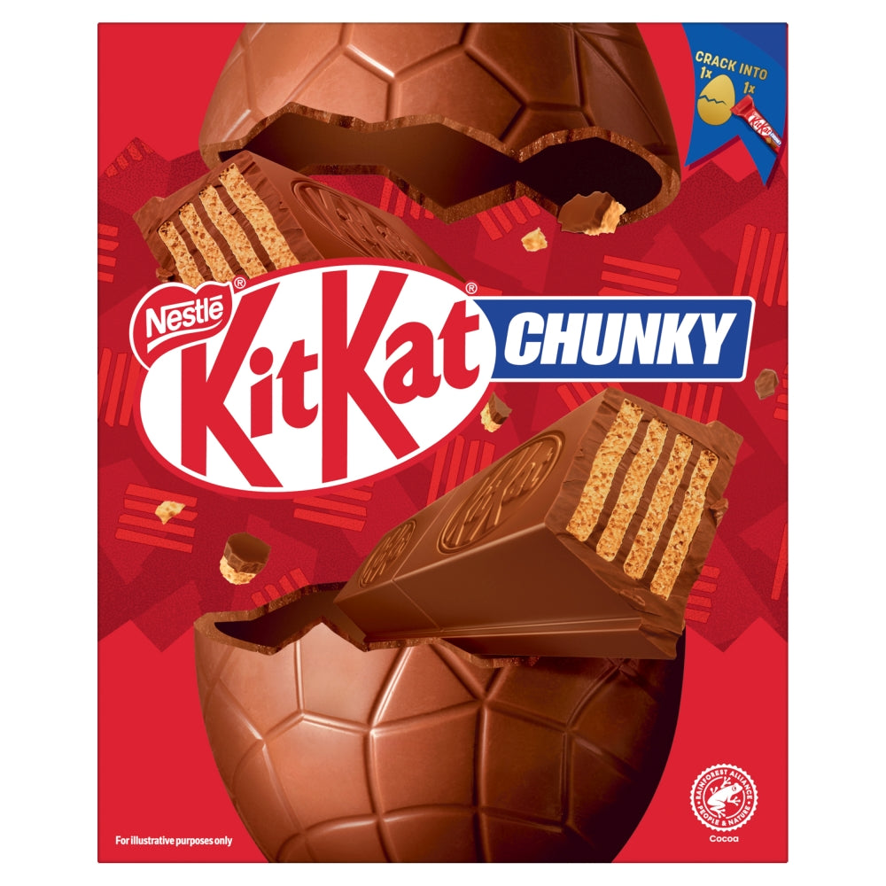 Kit Kat Chunky Milk Chocolate Large Easter Egg 190g