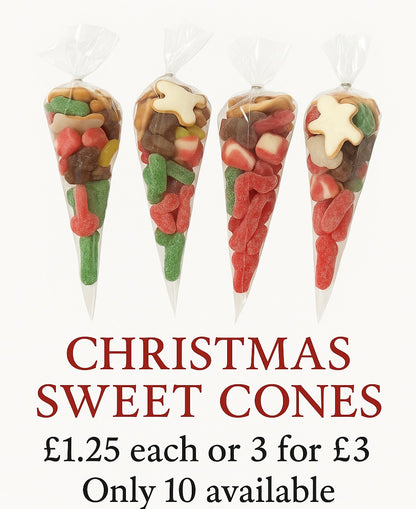 Christmas Sweet Cones