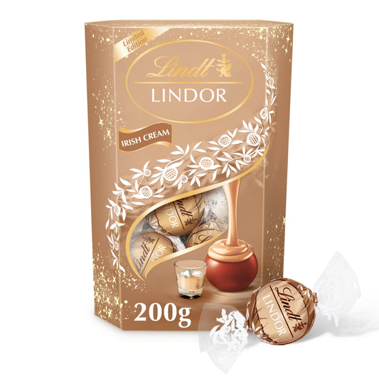 Lindt Lindor Limited Edition Irish Cream Box 200g