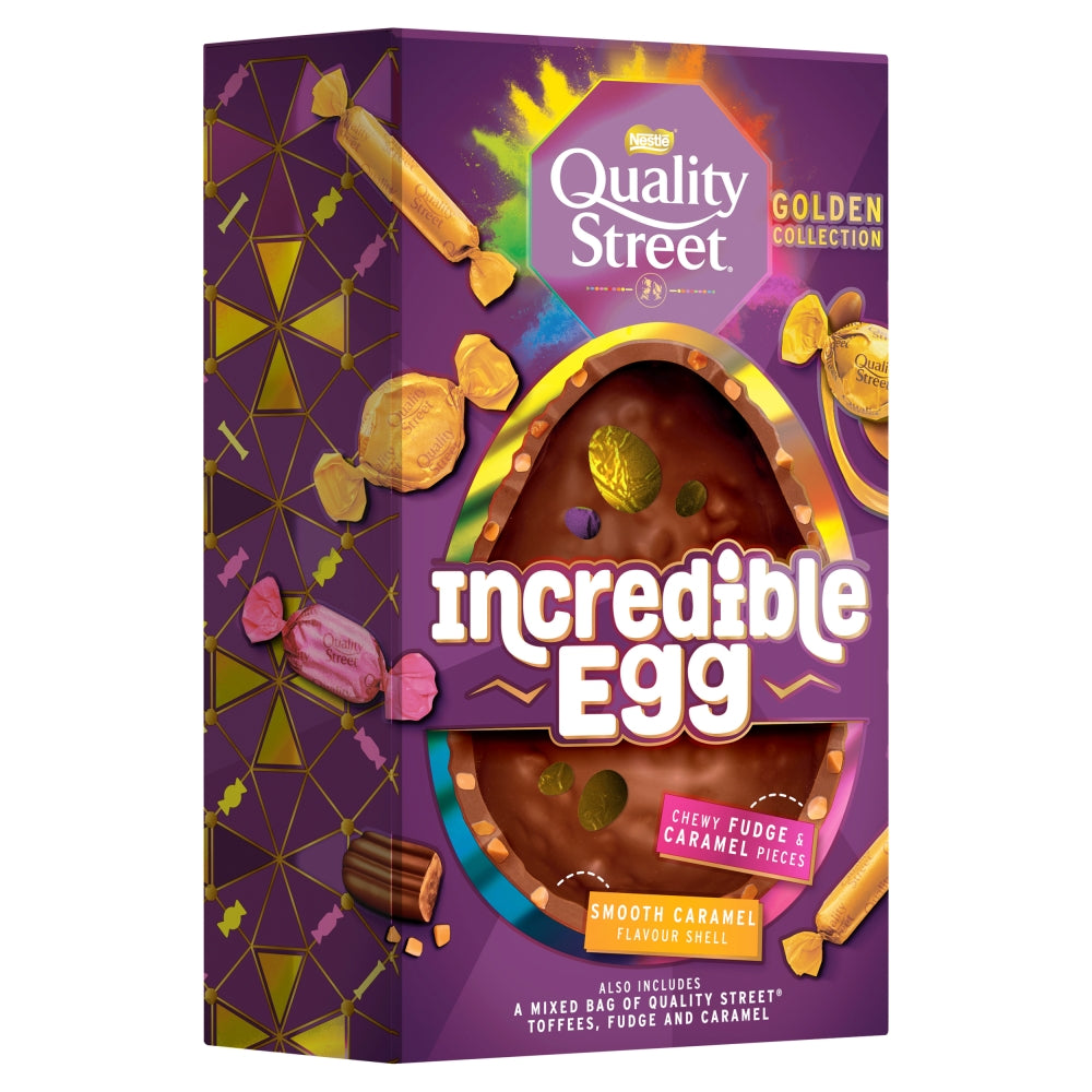 Quality Street Golden Collection Chocolate Incredible Easter Egg 379g