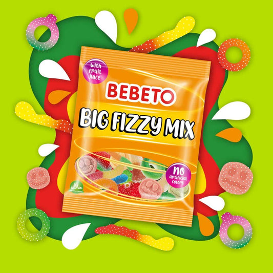 Bebeto Big Fizzy Mix 150g