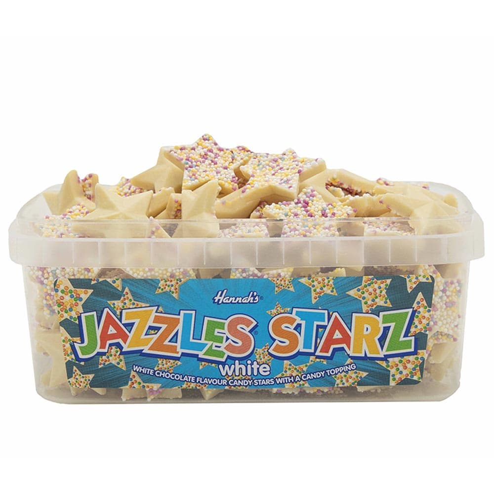 Hannah's Jazzles Stars White 600g