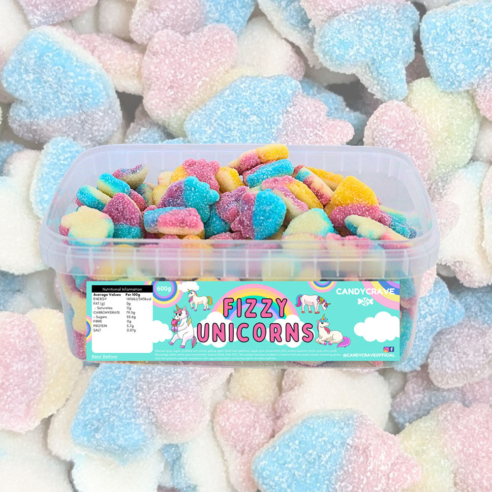 Candycrave Fizzy Unicorns Tub 600g