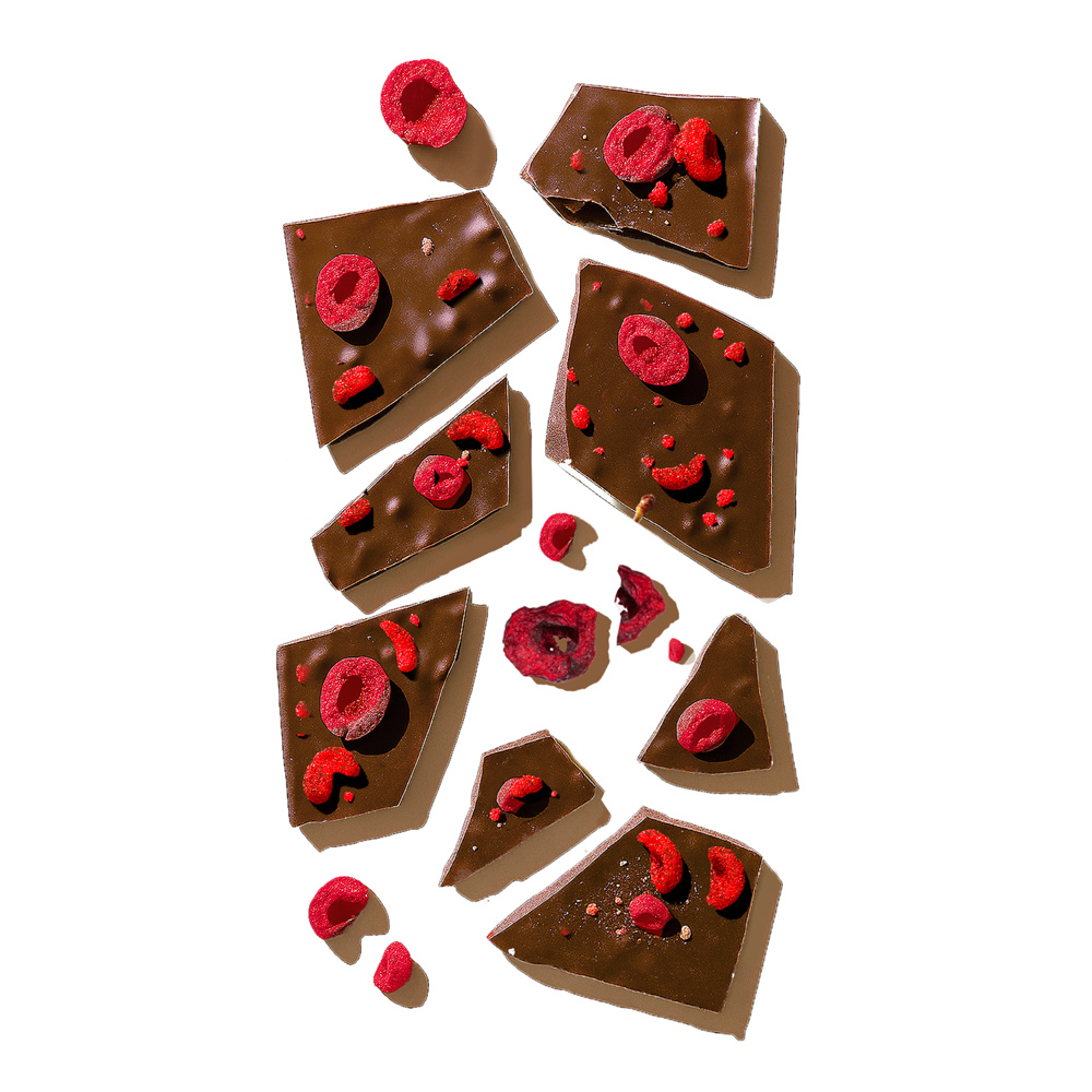 Dirty Cow Cherry Pop Plant Based Chocolate Bar 80g