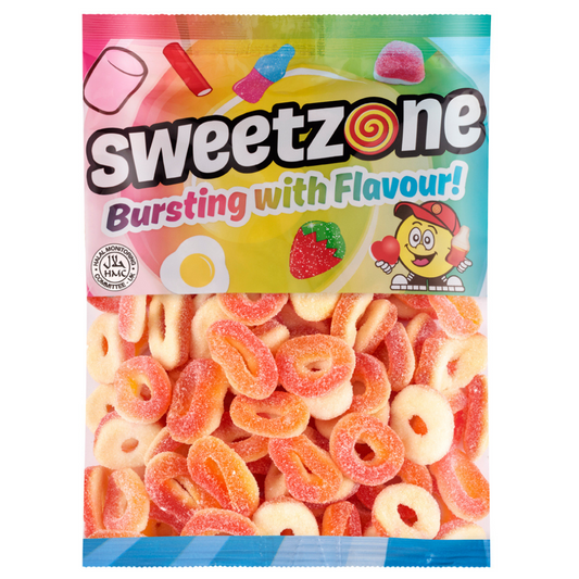 Sweetzone Peach Rings Bag 1kg
