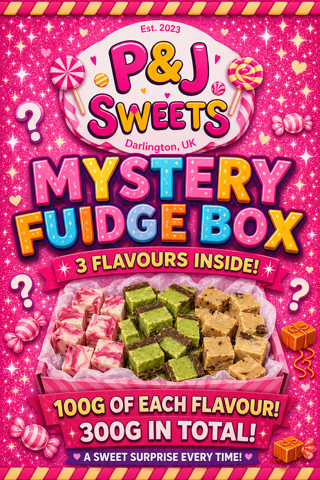 Mystery Fudge Box