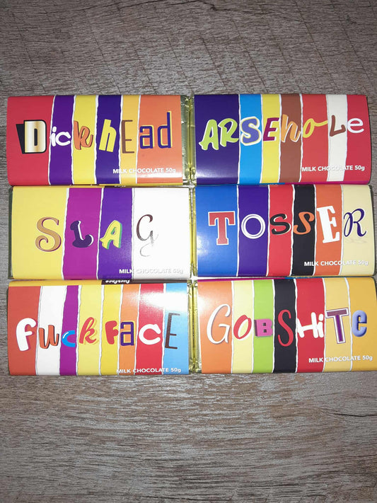 Rude Chocolate Bar 50g