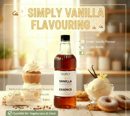 Simply Vanilla Flavour Essence 1 ltr