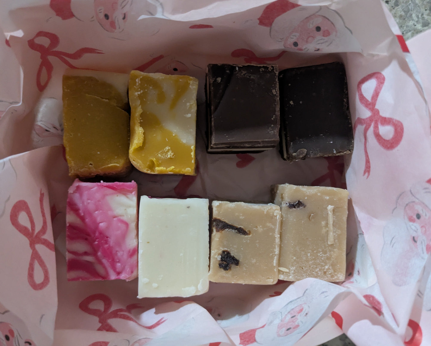 Christmas Fudge Box
