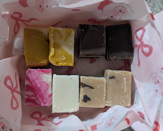 Christmas Fudge Box