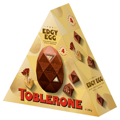 Toblerone The Edgy Egg Milk Chocolate Easter Egg 258g