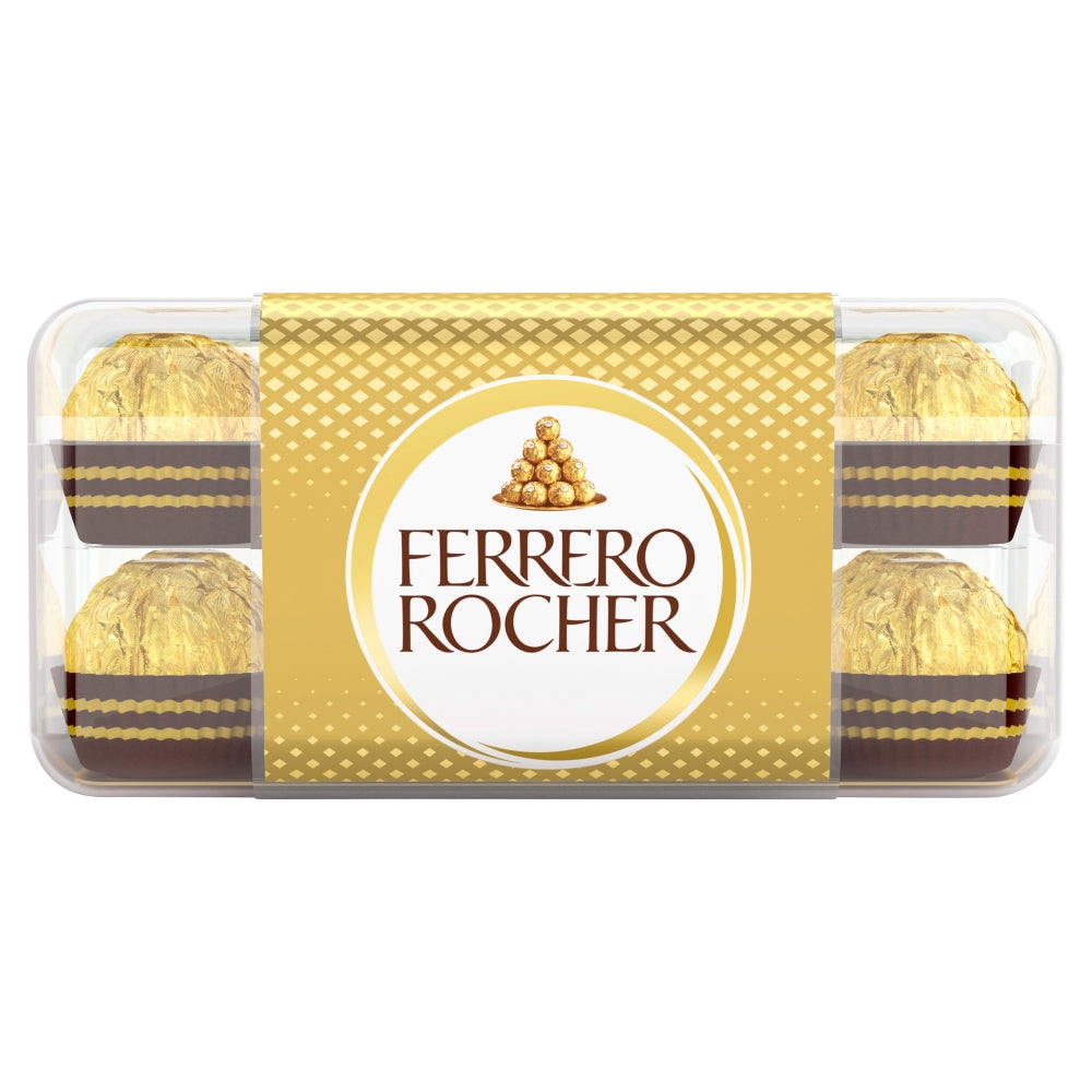 Ferrero Rocher Milk Chocolate Pralines 16 Pieces 200g