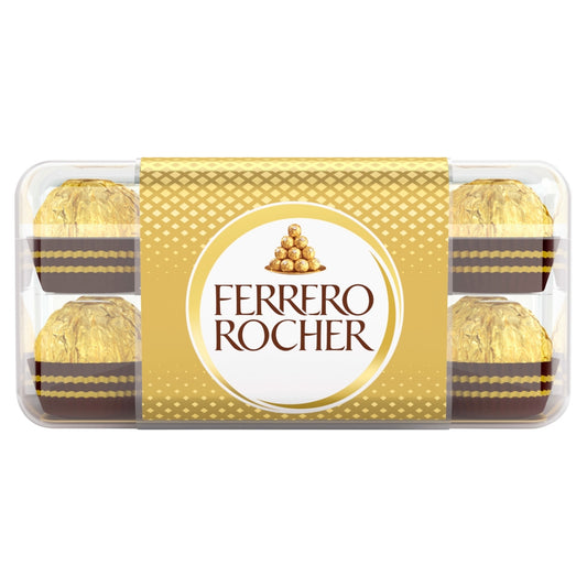 Ferrero Rocher Milk Chocolate Pralines 16 Pieces 200g