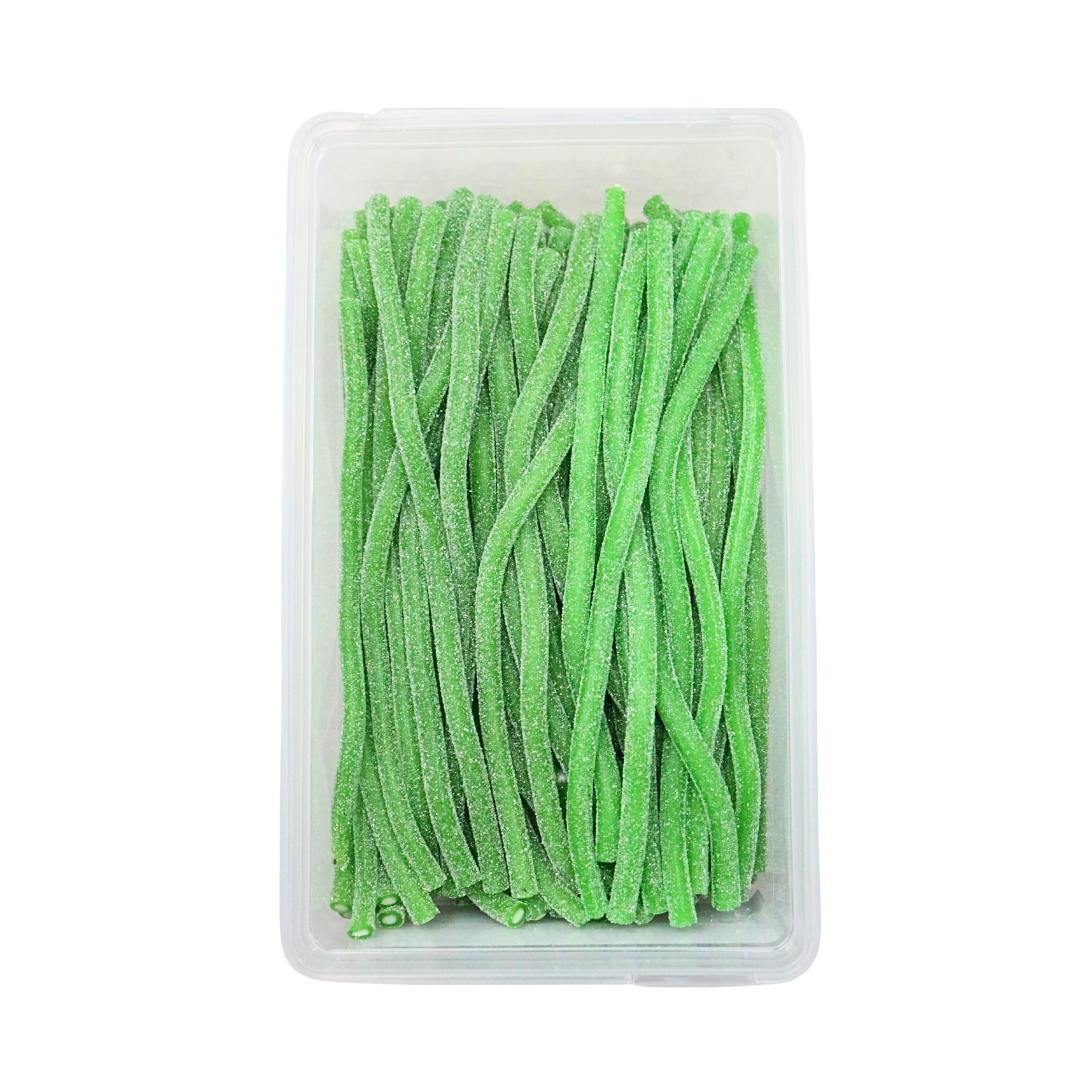 Candycrave Sour Apple Pencils Tub 100 Count